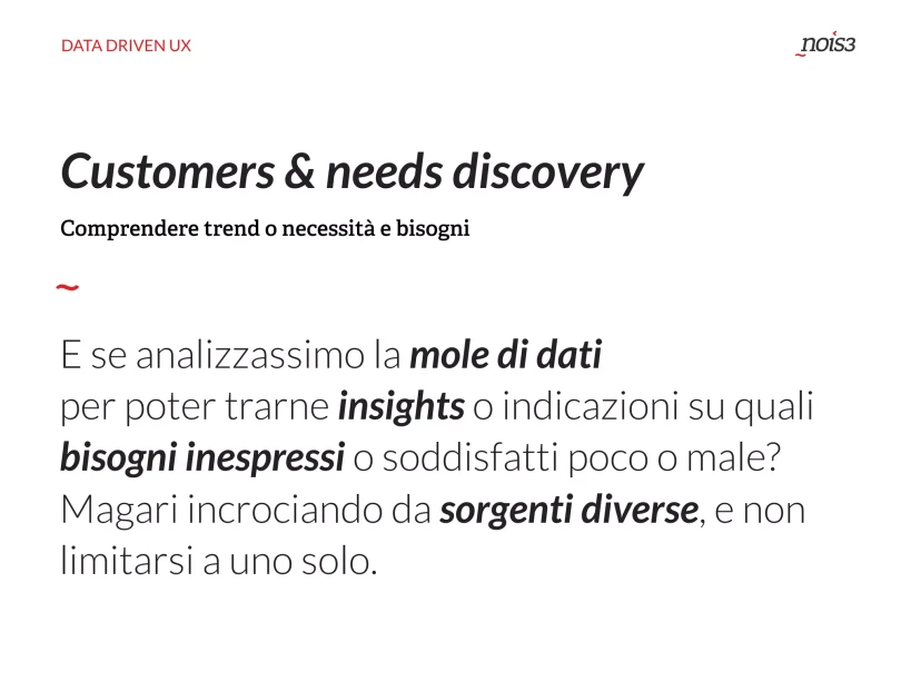 Data Driven UX, slide 10