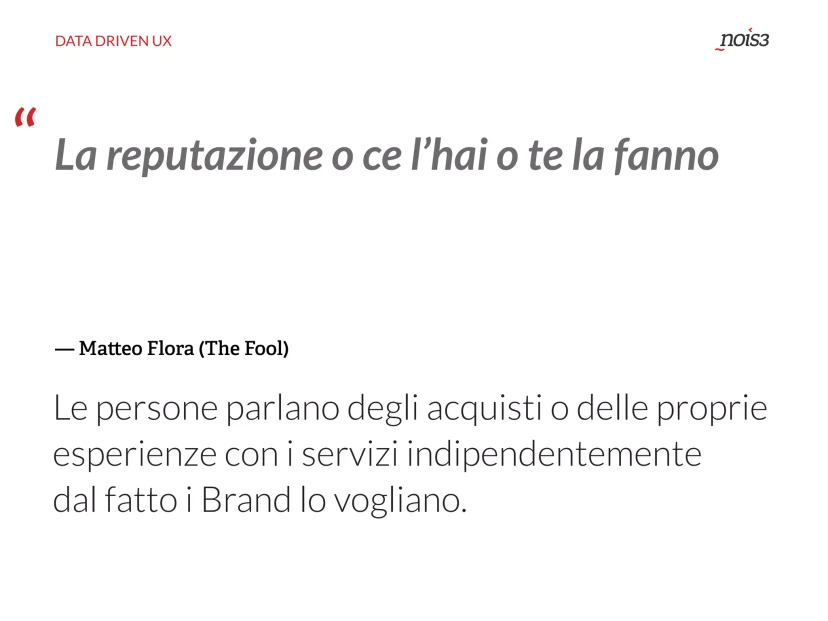 Data Driven UX, slide 9
