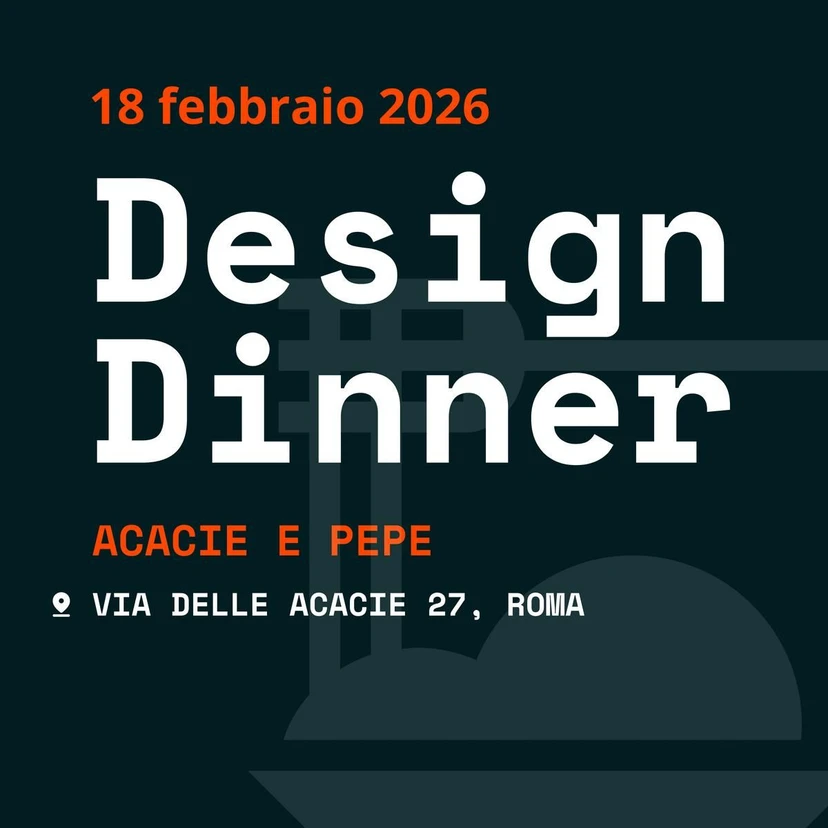 DesignDinner #6 Roma - 18 febbraio