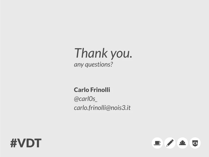 VDT Prague 2013, slide 28