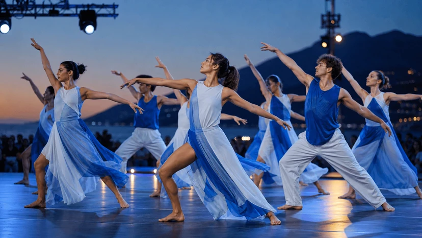 Contemporary dance performance